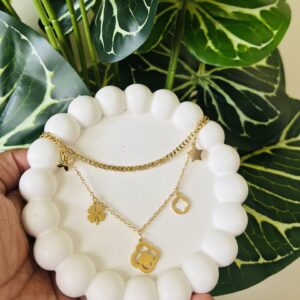 Charm Cascade Necklace