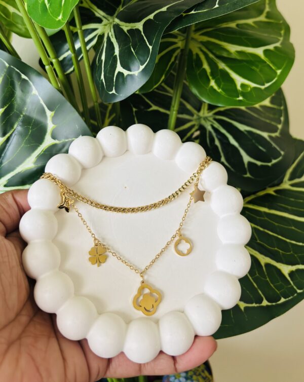 Charm Cascade Necklace
