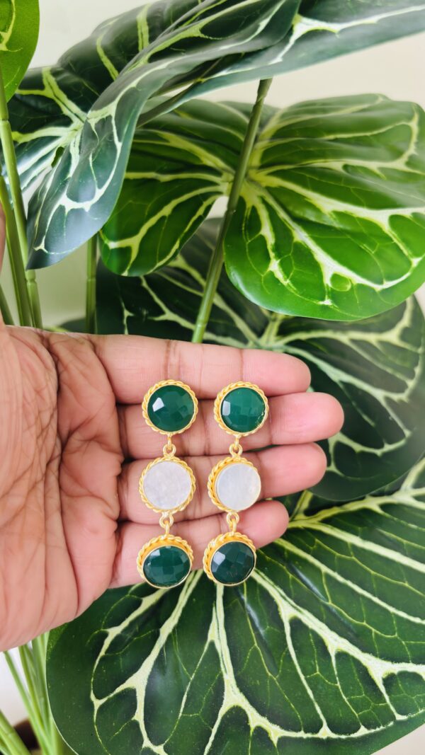 Golden Bloom Earrings - Image 2