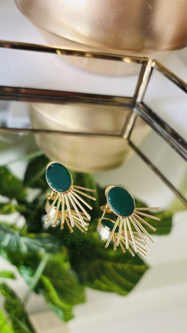 Sunburst Glow Earrings - Image 6