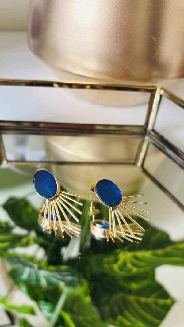 Sunburst Glow Earrings - Image 8