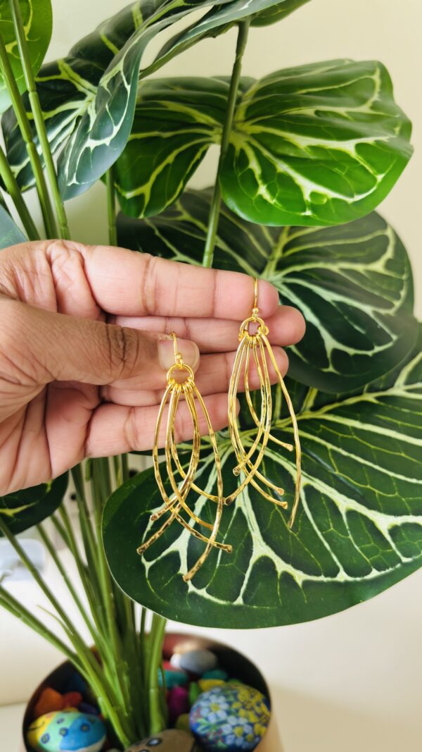 Golden Breeze Danglers