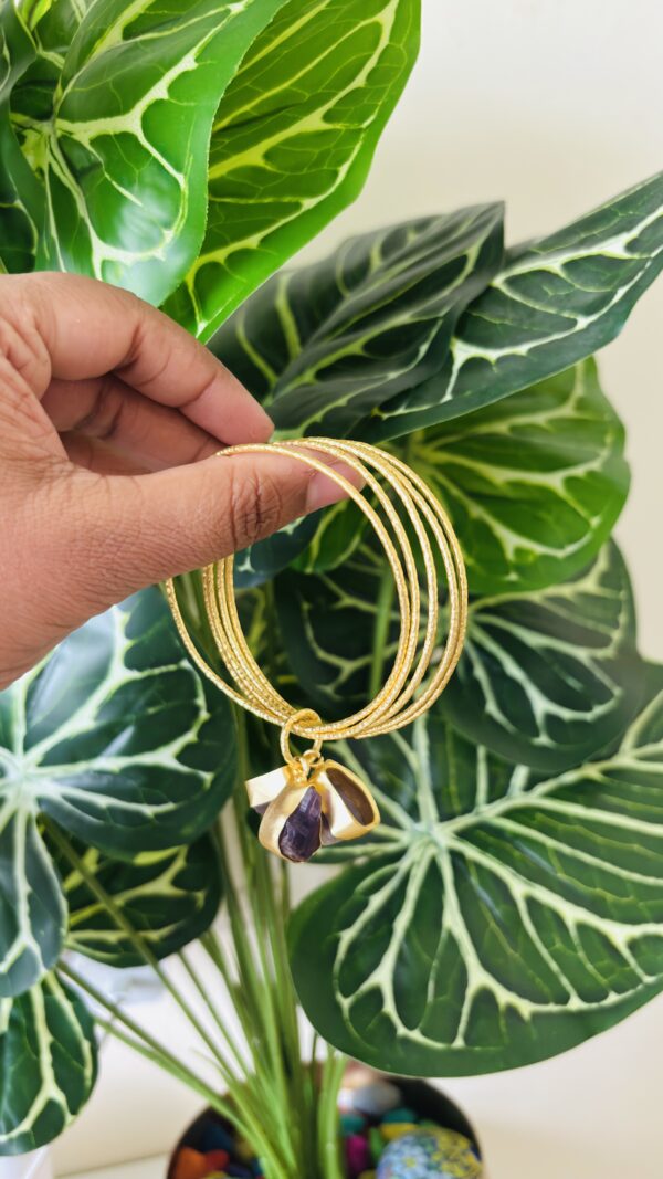 Golden Spirit Amethyst Stack - Image 2
