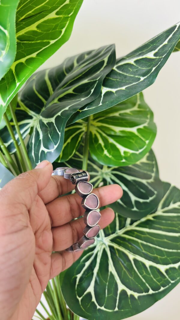 Pink Dawn Brass Screw-Cuff - Image 2