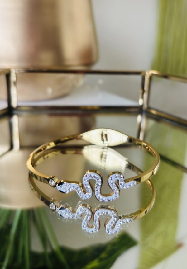 Serpentine Glow Bangle